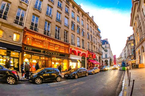 rue saint honore paris.